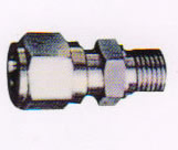 卡套式端對接直通管接頭