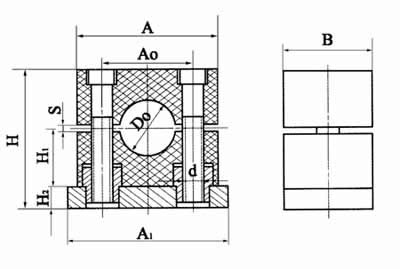 ZGJ系列座式管夾